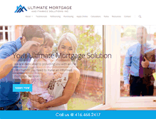 Tablet Screenshot of mortgagewithlena.com